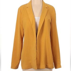Philosophy mustard blazer